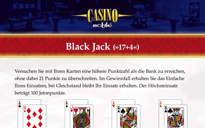 Spielregeln Black Jack